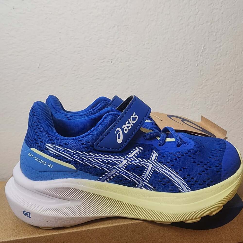 ASICS GT-1000 13 PS Shoes Kids Size 13 Blue Running Sneakers 1014A344-404